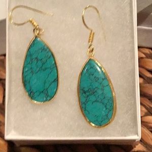 Santa Rosa Turquoise Gold Sterling GIFT YOU!